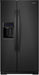 Whirlpool� 20.6 Cu. Ft. Black Counter Depth Side-By-Side Refrigerator image