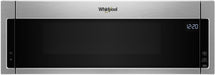 Whirlpool� 1.1 Cu. Ft. Black On Stainless Over The Range Microwave image