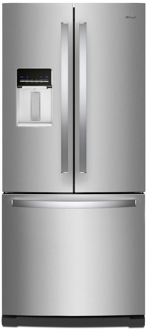 Whirlpool� 19.7 Cu. Ft. Fingerprint Resistant Stainless Steel French Door Refrigerator image