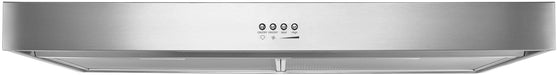 Whirlpool� 24" Stainless Steel Range Hood with Dishwasher-Safe Full-Width Grease Filters image