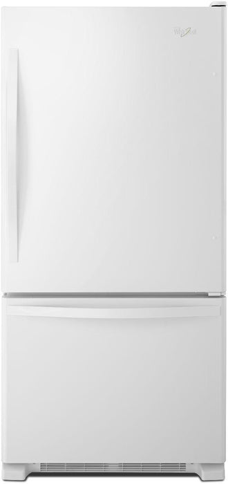 Whirlpool� Gold� 22.1 Cu. Ft. White Bottom Freezer Refrigerator image