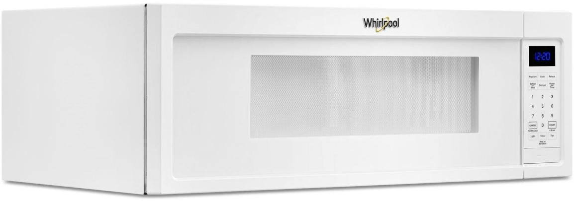 Whirlpool� 1.1 Cu. Ft. White Low Profile Microwave Hood Combination image