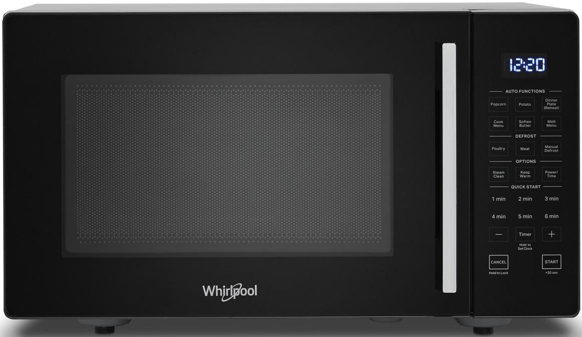 Whirlpool� 0.9 Cu. Ft. Black Countertop Microwave image