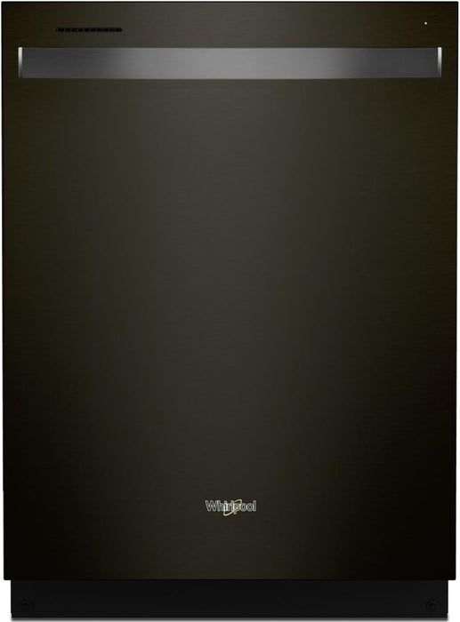 Whirlpool� 24" Fingerprint Resistant Black Stainless Steel Built In Dishwasher image