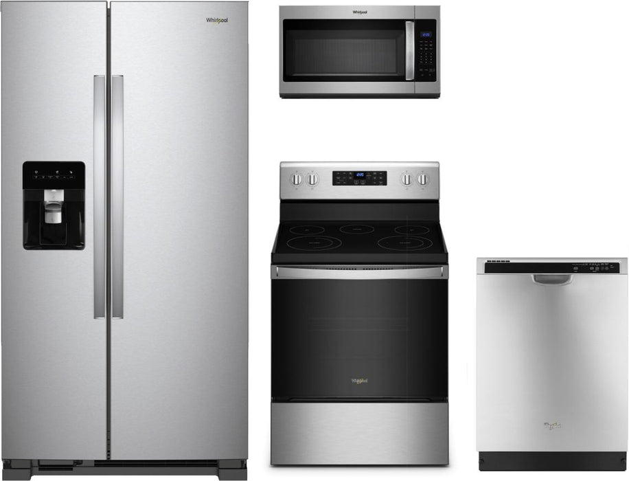 Whirlpool� 4 Piece Kitchen Package-Stainless Steel image