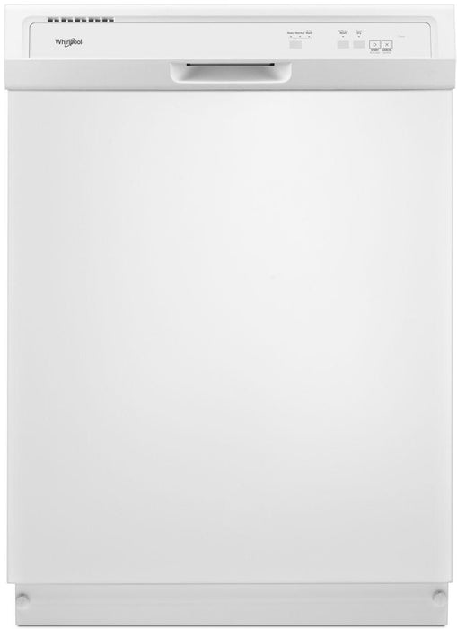 Whirlpool� 24" Built In Dishwasher-White