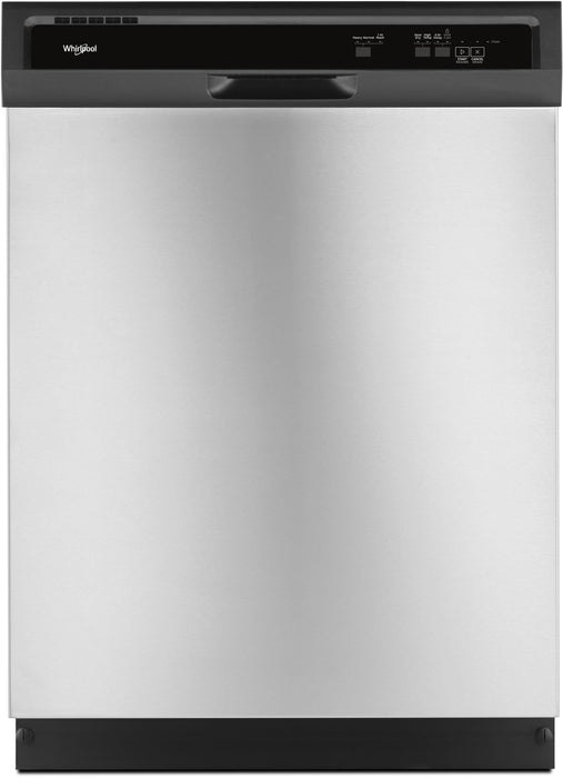 Whirlpool� 24" Built In Dishwasher-Stainless Steel