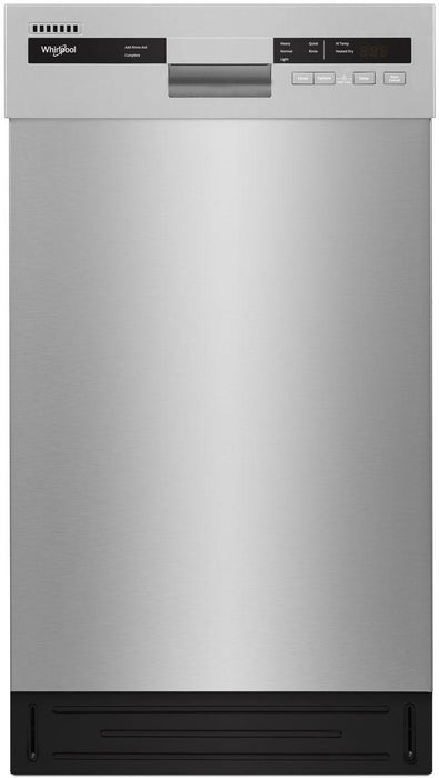 Whirlpool� 18" Stainless Steel Built In Dishwasher image