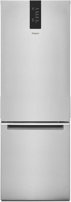 Whirlpool� 13.0 Cu. Ft. Fingerprint Resistant Stainless Steel Counter Depth Bottom Freezer Refrigerator image