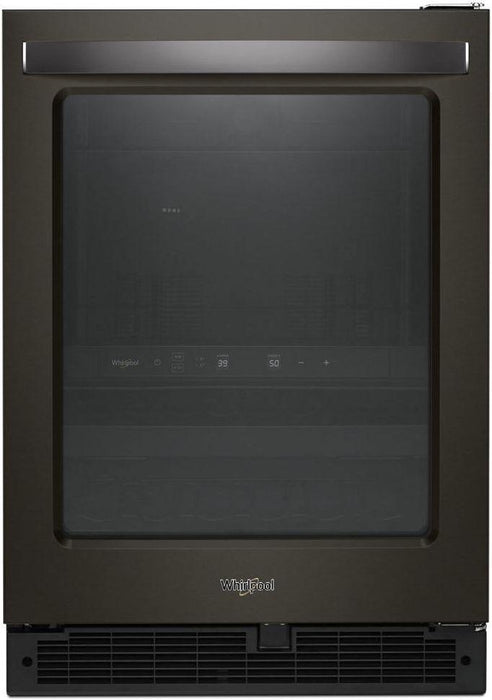 Whirlpool� 5.2 Cu. Ft. Black Stainless Steel Beverage Center