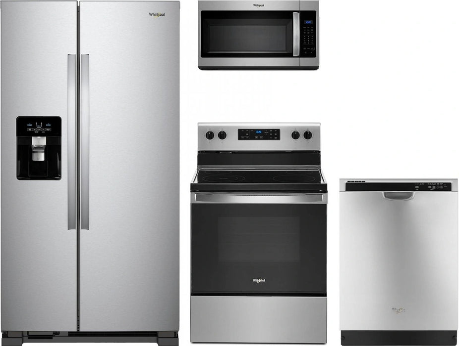 Whirlpool� 4 Piece Stainless Steel Kitchen Package