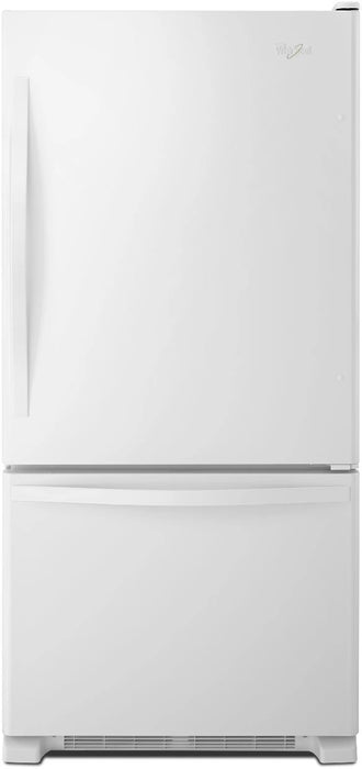 Whirlpool� Gold� 22.1 Cu. Ft. White Bottom Freezer Refrigerator