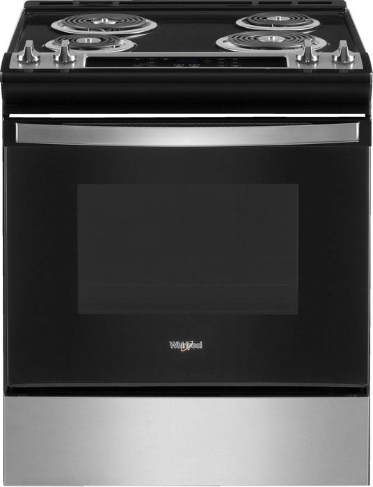 Whirlpool� 30" Stainless Steel Freestanding Electric Range