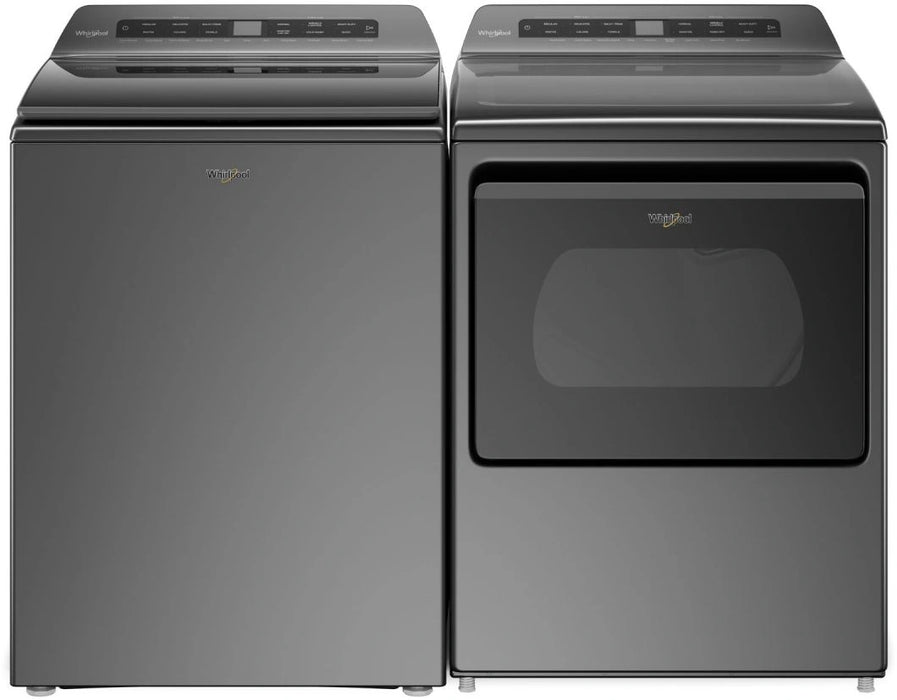 Whirlpool� Chrome Shadow Laundry Pair