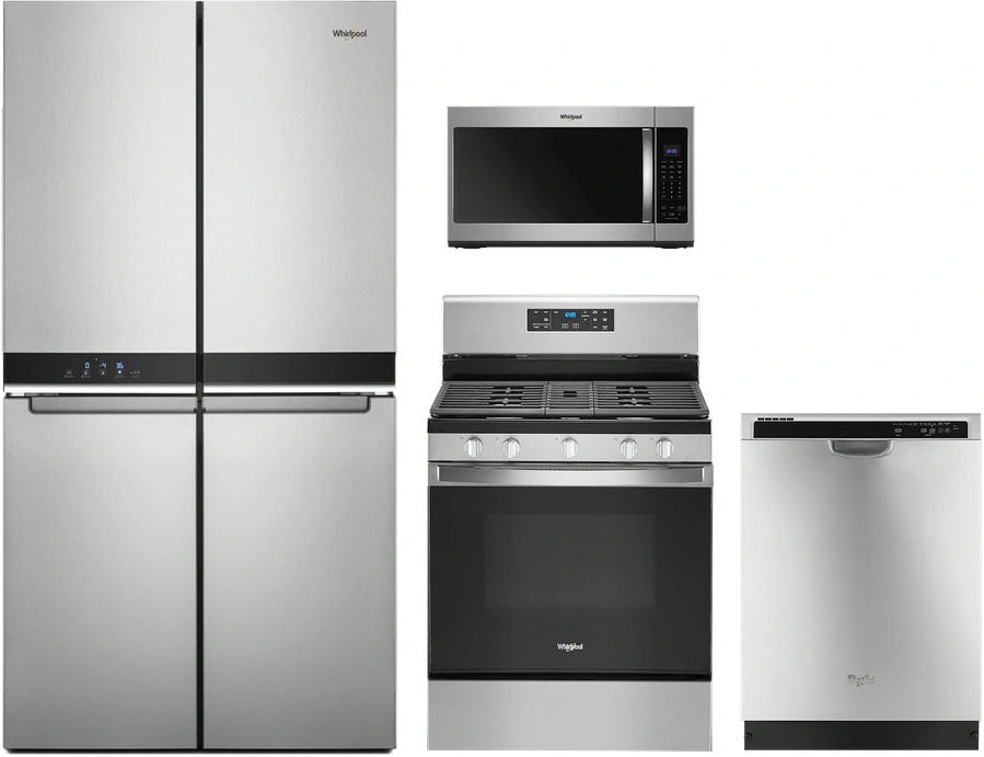 Whirlpool� 4 Piece Kitchen Package-Fingerprint Resistant Stainless Steel