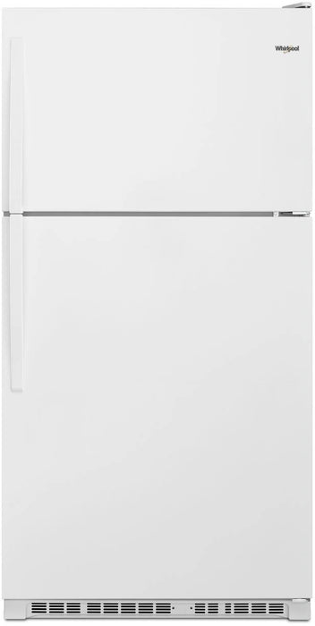 Whirlpool� 20.5 Cu. Ft. White Top Freezer Refrigerator