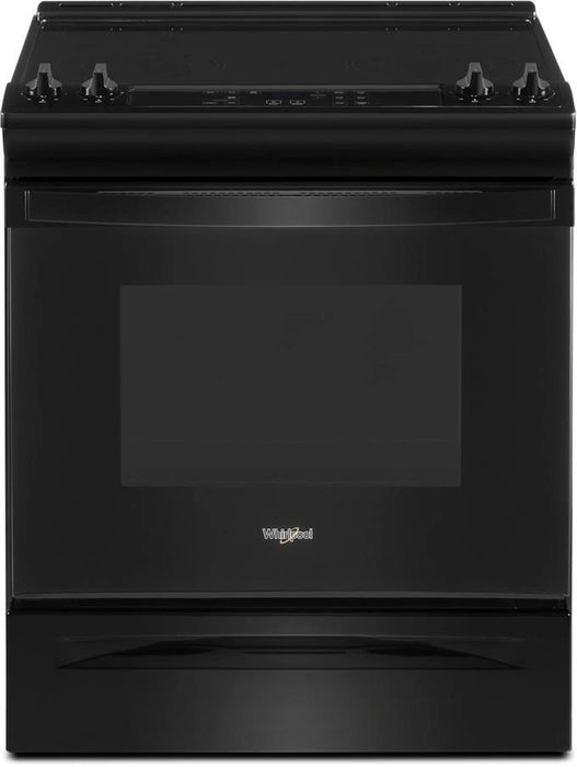 Whirlpool� 30" Black Freestanding Electric Range