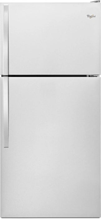 Whirlpool� 18.3 Cu. Ft. Monochromatic Stainless Steel Top Freezer Refrigerator