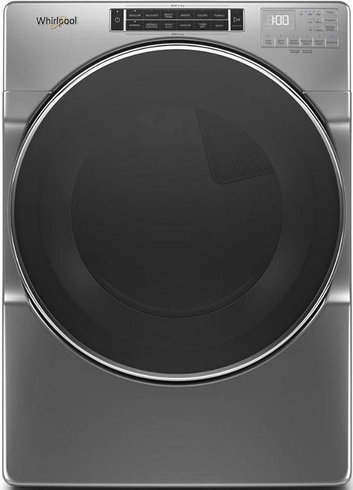 Whirlpool� 7.4 Chrome Shadow Front Load Electric Dryer