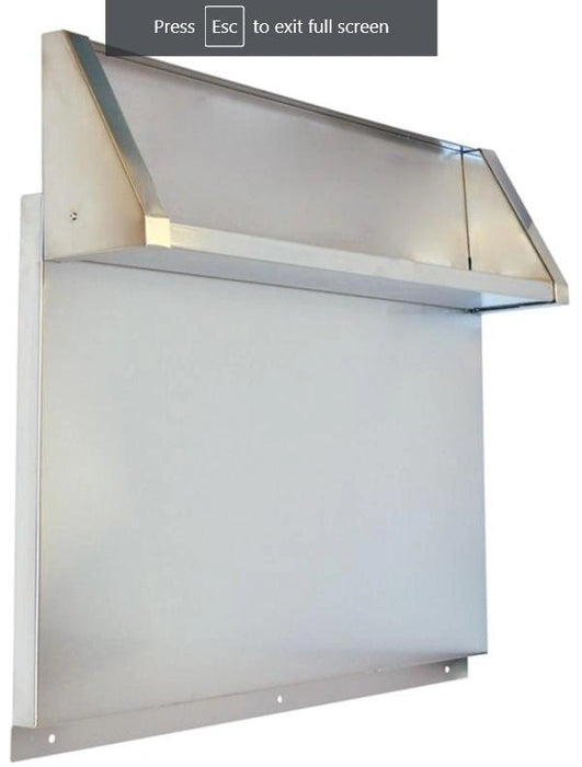 Whirlpool� 36" Stainless Steel Backsplash