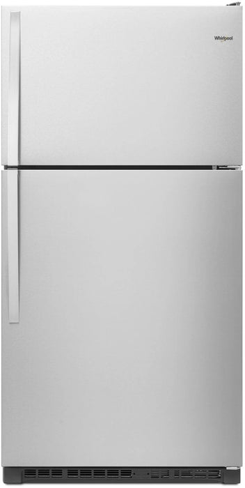 Whirlpool� 20.5 Cu. Ft. Fingerprint Resistant Stainless Steel Wide Top Freezer Refrigerator