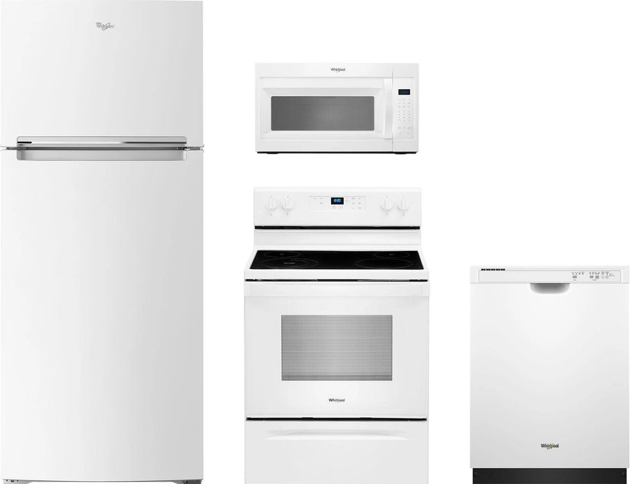 Whirlpool� 4 Piece White Kitchen Package