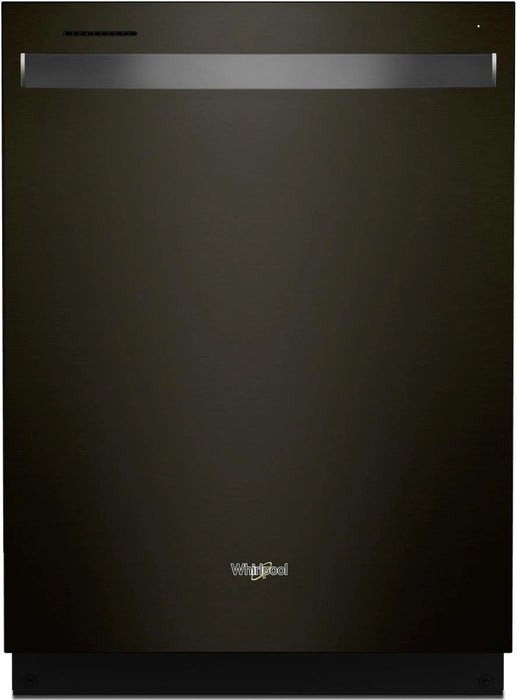 Whirlpool� 24" Fingerprint Resistant Black Stainless Steel Built In Dishwasher