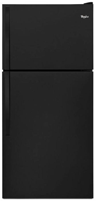 Whirlpool� 18.3 Cu. Ft. Black Freestanding Top Freezer Refrigerator