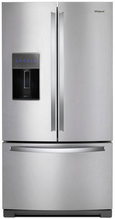 Whirlpool� 26.8 Cu. Ft. Fingerprint Resistant Stainless Steel French Door Refrigerator image